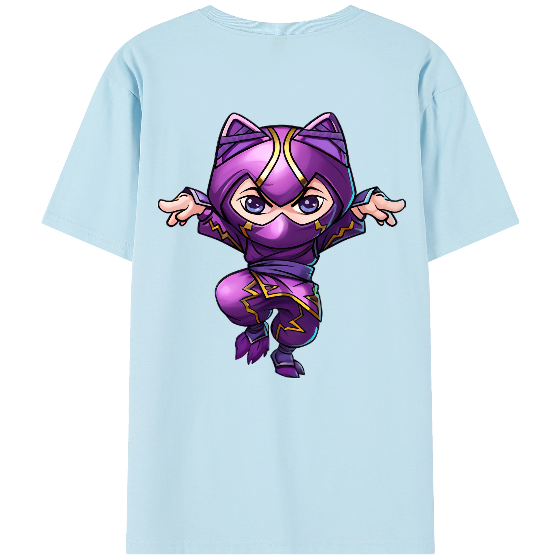 リーグ・オブ・レジェンド League of Legends LOL 綿100％半袖Tシャツ（背面プリント）